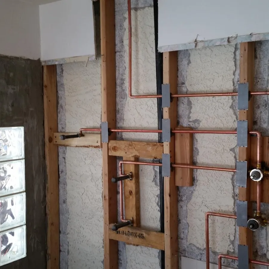 Copper pipe installation for Burst Pipe Repair in West Bend